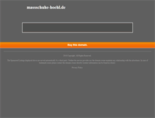 Tablet Screenshot of massschuhe-hoehl.de